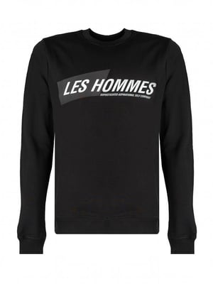 Les Hommes Sudadera Hombre Negro