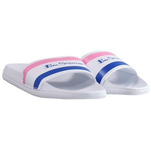 Ben Sherman Sidney Sliders blancos para hombres