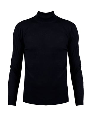 Xagon Man Suéter Turtleneck del hombre azul oscuro