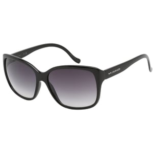Gafas de sol negras con lentes grises de Calvin Klein