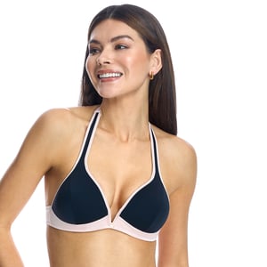 Sujetador de bikini halter sin aros W240805 mujer