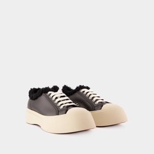 Marni Lace Pablo Sneakers - - Piel - Negro