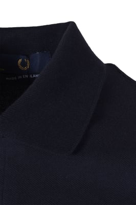 Fred Perry La Original Made In England Camiseta Polo Azul Marino