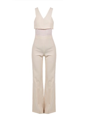 Patrizia Pepe Mono Mujer Beige