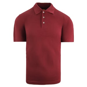 Dickies para hombre Borgoña polo