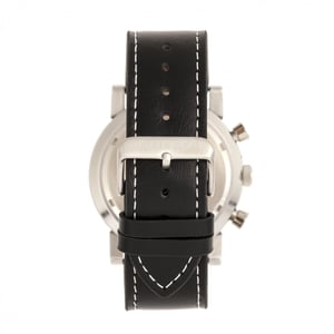 Reloj Breed Ryker con cronógrafo y correa de cuero con fecha