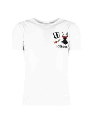 Iceberg T-Shirt del hombre Blanco