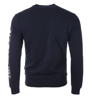 Sudadera Napapijri Badas de Cuello Redondo - Azul Marino