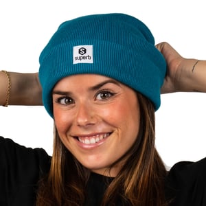 Gorro de punto con logo bordado SPRBG-003 unisex