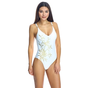 Bañador escote en pico W241515 mujer