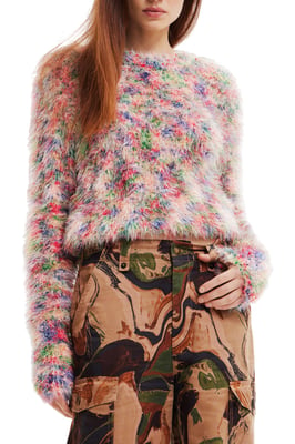 Suéteres de mujer Desigual en multicolor