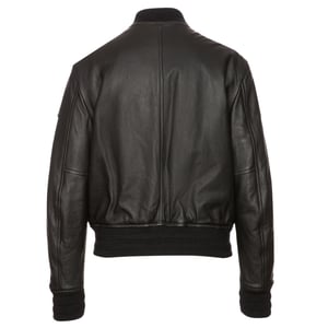 Chaqueta bomber de cuero negra Willow de Belstaff