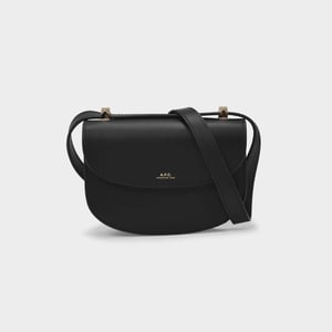 A.P.C. Geneve Mini Bolso Hobo - - Piel - Negro