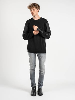 Les Hommes Jersey Hombre Negro