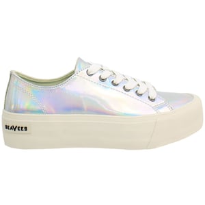 Zapatos de Mujer Seavees Monterey Platform Sun Valley Plata