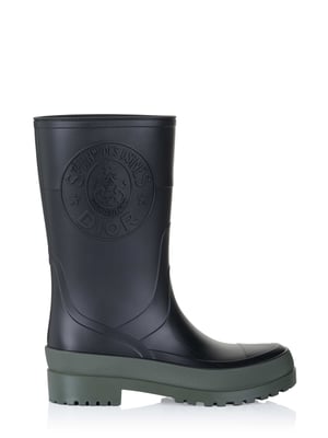 Botas de goma Dior negro