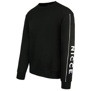 Nicce Crew Neck Manga larga Manja negra Geti Sweashirt 211 1 03 07 0001