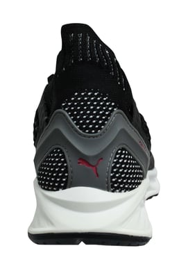Puma Ignite NetFit Negro bajo Slace Up en entrenadores de carreras - Mujeres