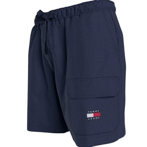 Pantalones cortos Tommy Jeans con logo de bandera para hombre