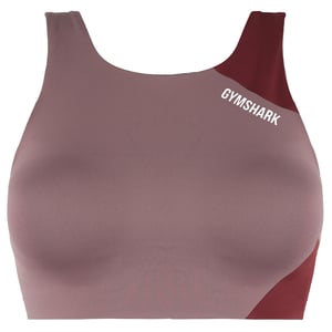 Gymshark euforia para mujer rosa tope sujetador deportivo