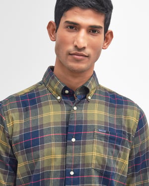 Camisa de Hombre Barbour Fortrose Ajustada