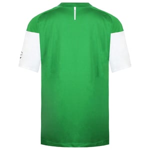 Camiseta de fútbol para hombre Nike Logo Verde/Blanca