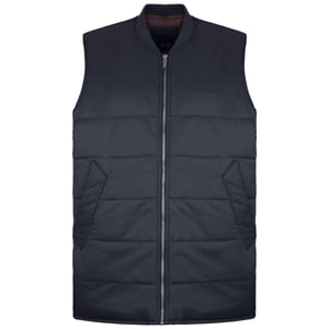 Ben Sherman acolchado para hombre Black Gilet