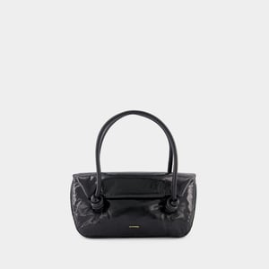 Bolso de hombro Knot Sm - Jil Sander - Piel - Negro