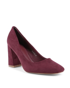 19V69 Italia Zapato de Tacón Mujer Burdeos HLL0129 BORDEAUX