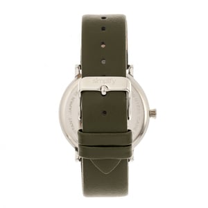 Simplifique el reloj con correa de cuero 6200