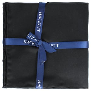 Hackett London Pañuelos de Satén Negro para Hombre