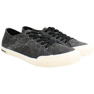 Seavees Monterey Raffia Zapatillas de Mujer en Negro