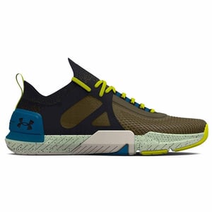 Under Armour Tribase Reign 4 Pro Green Mens Curring entrenadores