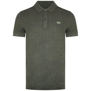 Polo Lacoste Slim Fit Hombre Verde Oscuro