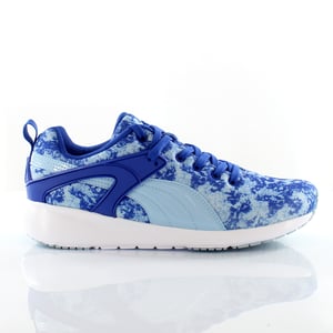 Puma Aril Blaze Variation Blue Textile Womens Entrenadores 360335 01