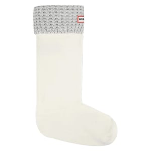 Calcetines de bota Hunter Waffle Beige para hombre