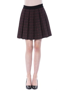 Falda de algodón marrón BYBLOS para mujer