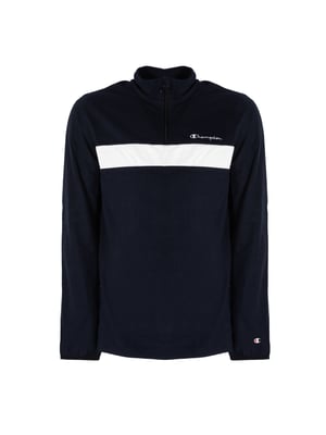 Champion Sudadera del hombre Blanco, azul oscuro