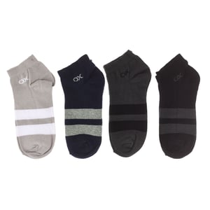 Pack de 4 Calcetines tobilleros hombre, calcetines cortos hombre