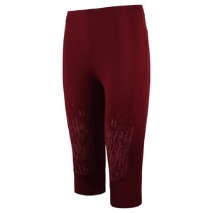 Gymshark Combat para mujer Burgoña Leggings recortados