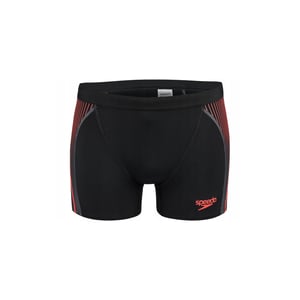 Speedo Gradiente Colocación para hombres Aquashorts Black Red Red Swimwear 8 12152C731