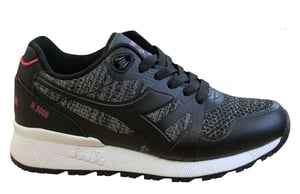 Diadora n9000 entrenadores negros para hombres moderna