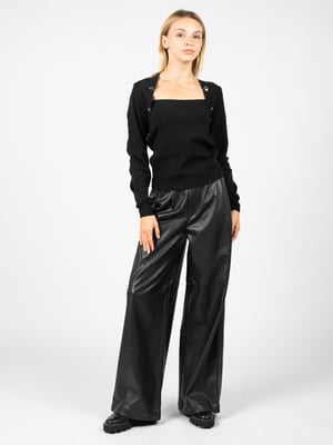 Silvian Heach Jersey Mujer Negro