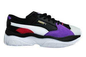 Puma Storm.y Entrenadores negros/violetas