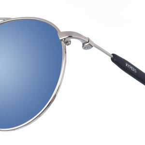 Gafas de sol de metal con forma ovalada ZOE unisex
