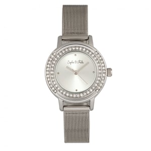 Reloj de pulsera Cambridge de Sophie & Freda con cristales Swarovski