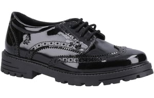 Zapatos escolares de charol Hush Puppies Maxine para niñas junior