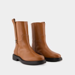 Botas Gomma 20l - <#Tod's#> - Piel - Marrón
