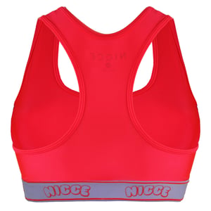 Nicce sin mangas rosa mujer carbonback sports sujetador 203 2 15 04 0307