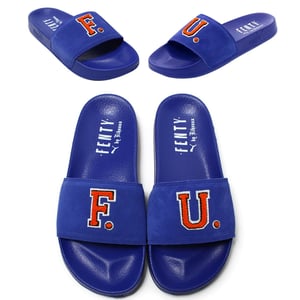 Puma x Fenty Fu Blue Sliders - Mujeres